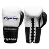 Fighting Tri-Tech Tenacious Lace Training Gloves 2 Fighting Tri-Tech Tenacious Lace Training Gloves -Power Punch fs3ttgl wh bk 001