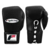 Fighting Fury Professional Lace Training Gloves -Power Punch fsftgl bk 01