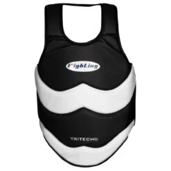 Fighting Tri-Tech Body Protector -Power Punch fspbp bk wh 2