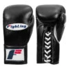 Fighting Fearless Certified Pro Fight Gloves II -Power Punch fspfg2 bk 01