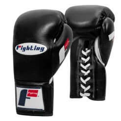 Fighting Fearless Certified Pro Fight Gloves II -Power Punch fspfg2 bk 02