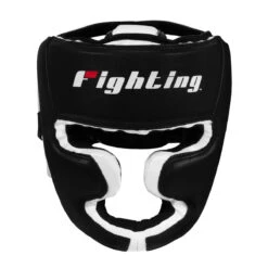 Fighting S2 GEL Power Full Training Headgear -Power Punch fspghgf bk wh 2 2