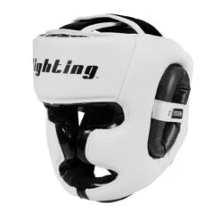 Fighting S2 GEL Power Full Training Headgear -Power Punch fspghgf wh bk 1 1