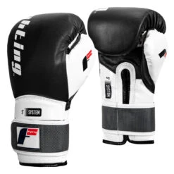 Fighting S2 GEL Power Training Gloves -Power Punch fspgtg bk wh 0002