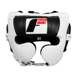 Fighting Tri-Tech Training Headgear -Power Punch fspthg wh bk 2