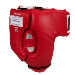 Fighting USA Boxing Competition Open Face Headgear -Power Punch fsuoh rd 3 5