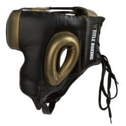 Golden Boy Training Headgear -Power Punch gbthg1 bk gd 02