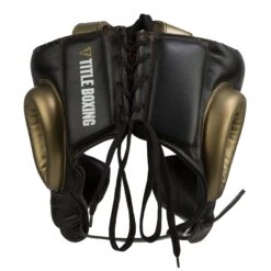 Golden Boy Training Headgear -Power Punch gbthg1 bk gd 03