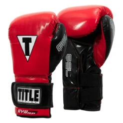 TITLE Boxing Gel Glory Super Bag Gloves 2.0 -Power Punch ggasbg2 rd bk 002