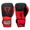 TITLE Boxing Guts And Glory Bag Gloves -Power Punch ggbg bk rd 001