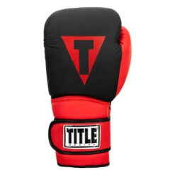 TITLE Boxing Guts And Glory Bag Gloves -Power Punch ggbg bk rd 003