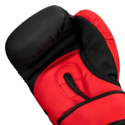 TITLE Boxing Guts And Glory Bag Gloves -Power Punch ggbg bk rd 005