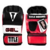 TITLE Boxing Gel Incensed Wristband Heavy Bag Gloves -Power Punch giwhbg2 bk wh rd 01