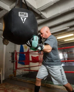 TITLE Boxing Gel Suspense V2T Training Gloves -Power Punch gstgev2t bk tq wh