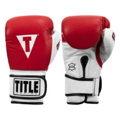 TITLE Boxing Gel World Bag Gloves 36 TITLE Boxing Gel World Bag Gloves -Power Punch gtwbg rd wh 0001 1