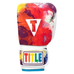 TITLE Boxing Gel World V2T Limited Edition Tie Dye Bag Gloves -Power Punch gtwbgle1 03