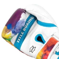 TITLE Boxing Gel World V2T Limited Edition Tie Dye Bag Gloves -Power Punch gtwbgle1 05