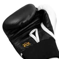 TITLE Boxing Gel World Elastic Training Gloves -Power Punch gtwge bk 05