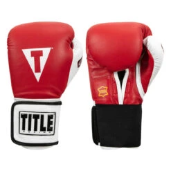 TITLE Boxing Gel World Elastic Training Gloves -Power Punch gtwge rd 01