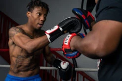 TITLE Boxing Gel World Elastic Training Gloves -Power Punch gtwge bk