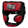 TITLE Boxing Gel Victor Sparring Headgear -Power Punch gvhg bk wh rd 1 1