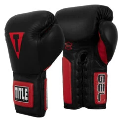 TITLE Boxing Gel Victor Sparring Gloves -Power Punch gvsg bk rd wh 02