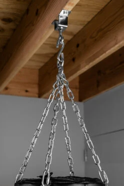 TITLE Boxing Wooden Beam Heavy Bag T-Swivel -Power Punch hbh 1 2