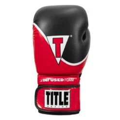 TITLE Boxing Infused Foam Interrogate Training Gloves 2.0 -Power Punch ifaitg2 rd bk 03