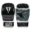 TITLE Boxing Invade Wrist Wrap Heavy Bag Gloves 2.0 -Power Punch iwhbg2 bk wh 1 1