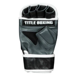 TITLE Boxing Invade Wrist Wrap Heavy Bag Gloves 2.0 -Power Punch iwhbg2 bk wh 4 1