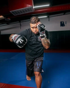 TITLE Boxing Invade Wrist Wrap Heavy Bag Gloves 2.0 -Power Punch iwhbg2 bk 1 1