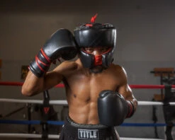 TITLE Boxing Ko-Vert Headgear -Power Punch kovhg bk 2 2