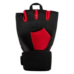 TITLE Boxing Defender Sublimated Glove Wraps -Power Punch ksgw bk rd 4 1