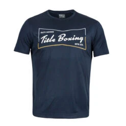 TITLE Boxing Qlty Goods Wicking Tee -Power Punch kta33 nv 1 3