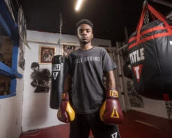 TITLE Boxing Supreme Leather Bag Gloves -Power Punch lehbg mr 1