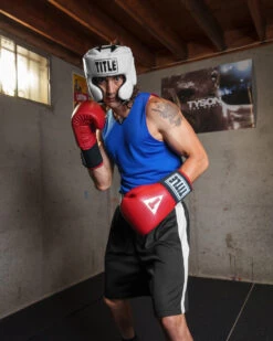 TITLE Boxing Masters USA Boxing Competition Gloves - Elastic 26 TITLE Boxing Masters USA Boxing Competition Gloves - Elastic -Power Punch macges rd 1 1