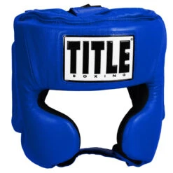 TITLE Boxing USA Boxing Masters Competition Headgear -Power Punch machx bl 2 6