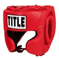 TITLE Boxing USA Boxing Masters Competition Headgear -Power Punch machx rd 1 2
