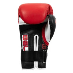 TITLE Boxing Gel Lava Leather Series Bag Gloves -Power Punch mlvlbg bk rd wh 4