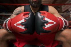 TITLE Boxing Gel Lava Leather Series Training Gloves -Power Punch mlvltg 2 1