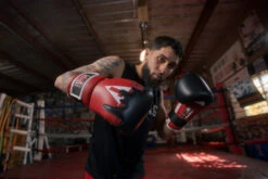 TITLE Boxing Gel Lava Leather Series Training Gloves -Power Punch mlvltg 4 1