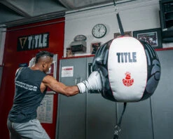TITLE Boxing Mammoth Smash Double End Bag -Power Punch msbdeb bk wh rd 2