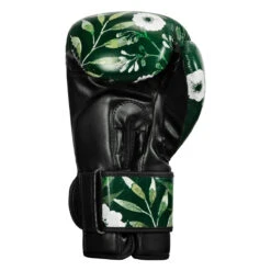 TITLE Boxing Floral Bag Gloves 14 TITLE Boxing Floral Bag Gloves -Power Punch oaflbg gn bk 4 1