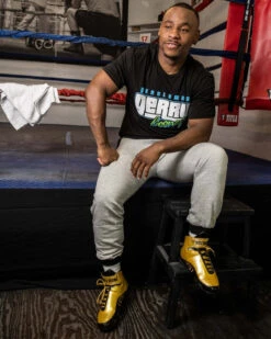 TITLE Boxing Old School Jogger Sweatpants -Power Punch osjsp gr 2