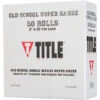 TITLE Boxing Old School Super Gauze (50 Rolls) -Power Punch ossg50 1