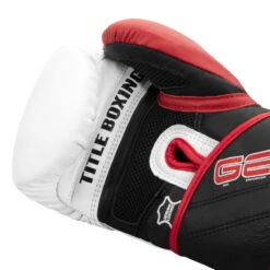 TITLE Boxing Gel Professional Series Training Gloves 14 TITLE Boxing Gel Professional Series Training Gloves -Power Punch pgstg wh bk 05