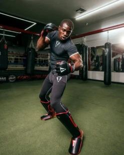 TITLE MMA Perform Hybrid Sparring Gloves 2.0 15 TITLE MMA Perform Hybrid Sparring Gloves 2.0 -Power Punch phsg2 bk rd 2 1