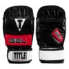 TITLE MMA Perform Gel Bag Gloves 2.0 -Power Punch pmgbg2 bk rd 01