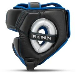 TITLE Platinum Perilous Training Headgear -Power Punch ppshg bk sv 2