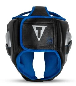 TITLE Platinum Perilous Training Headgear -Power Punch ppshg bk sv 3